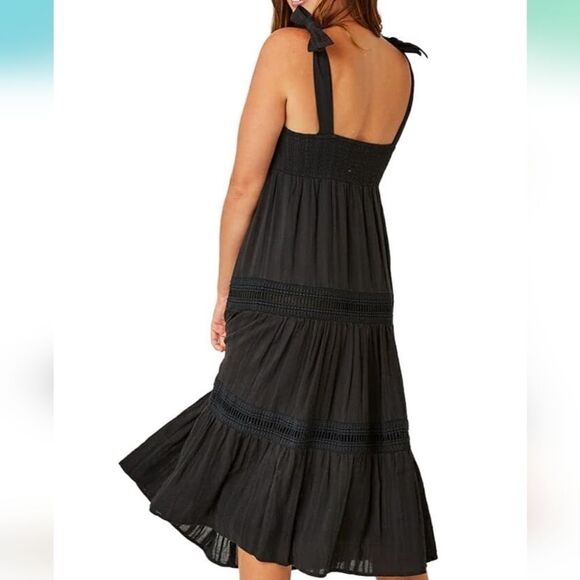 Carve Designs Small Keira Dress in Black, NEW - Picture 2 of 16